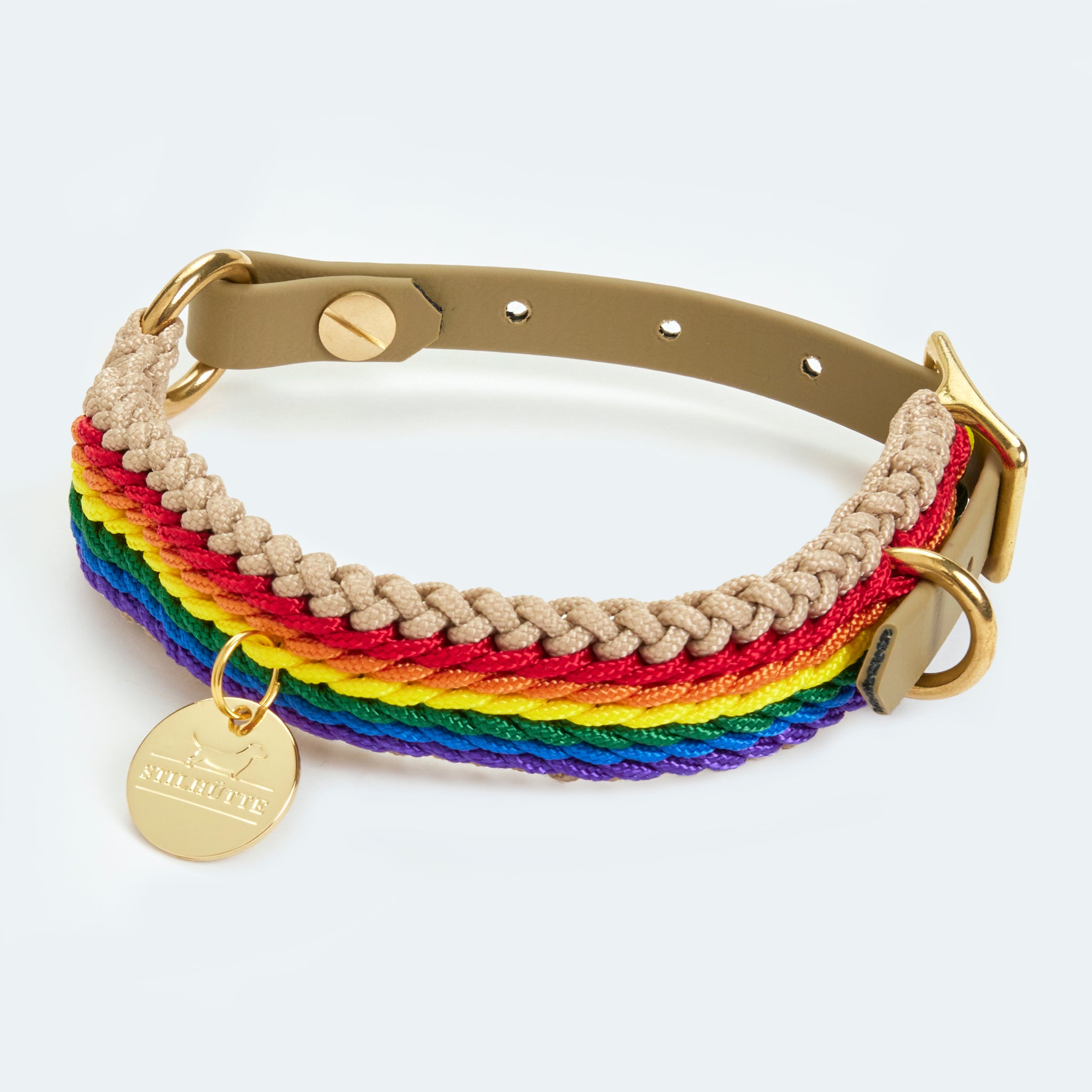 Hundehalsband Dackel handgeknüpft     - von Stilhütte kaufen bei leopolds-finest