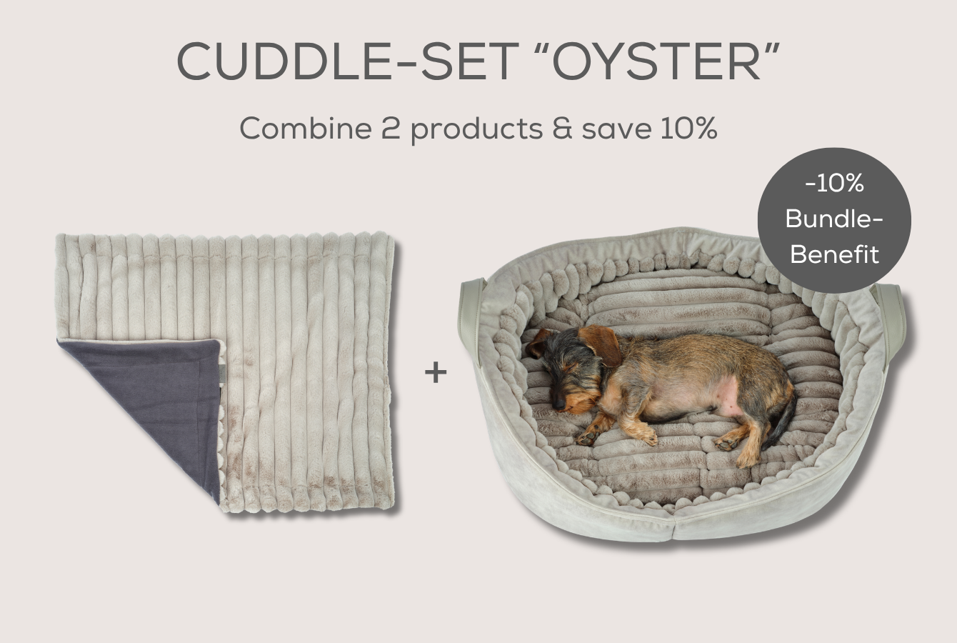 Cuddle sets for dogs – dog bed & blanket | Leopold's Finest | Leopold's ...