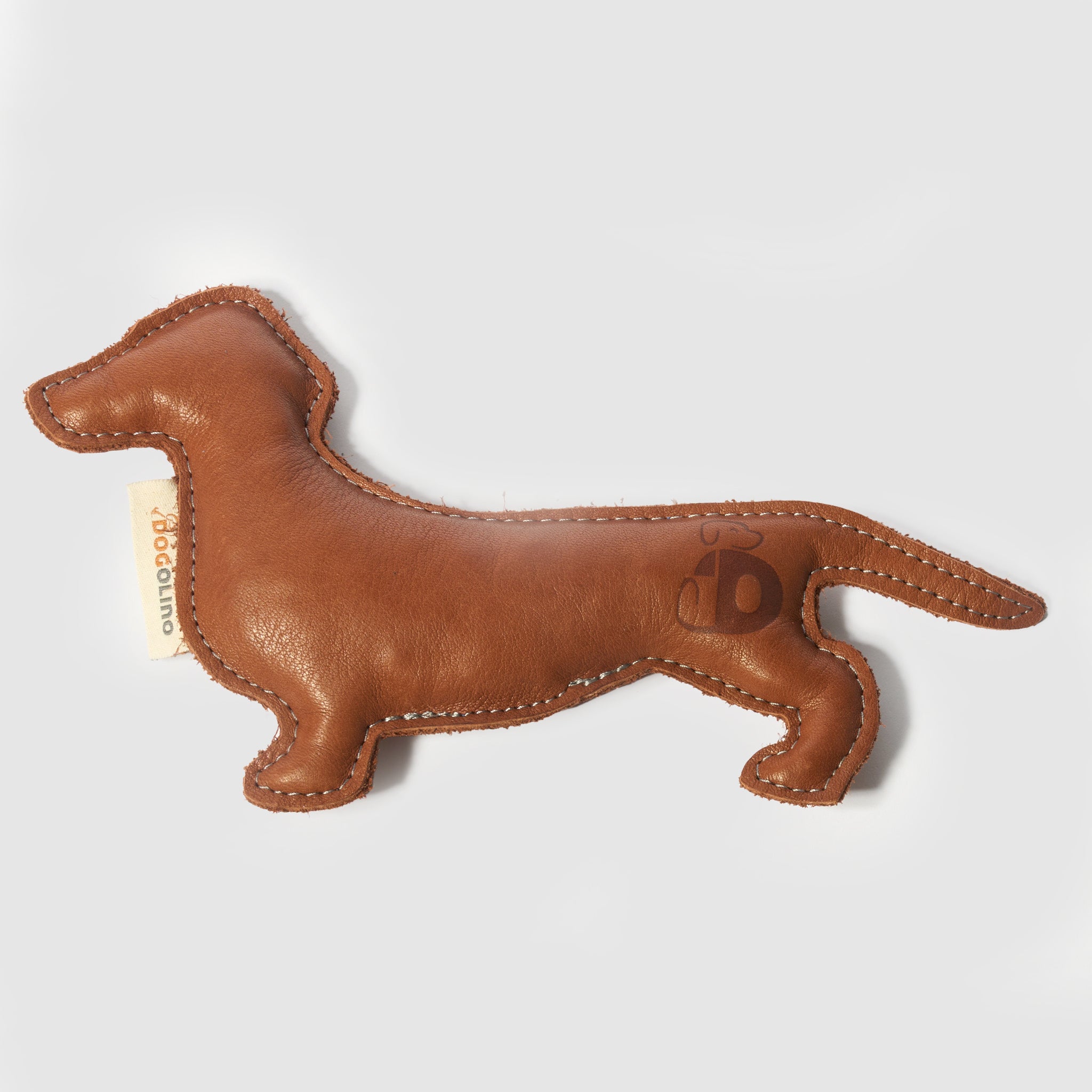 Hundespielzeug Dackel Leder     - von Dogolino kaufen bei leopolds-finest
