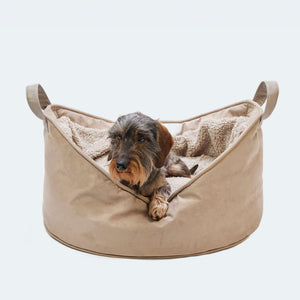 Cosy Dog Bed Curly Leopold's