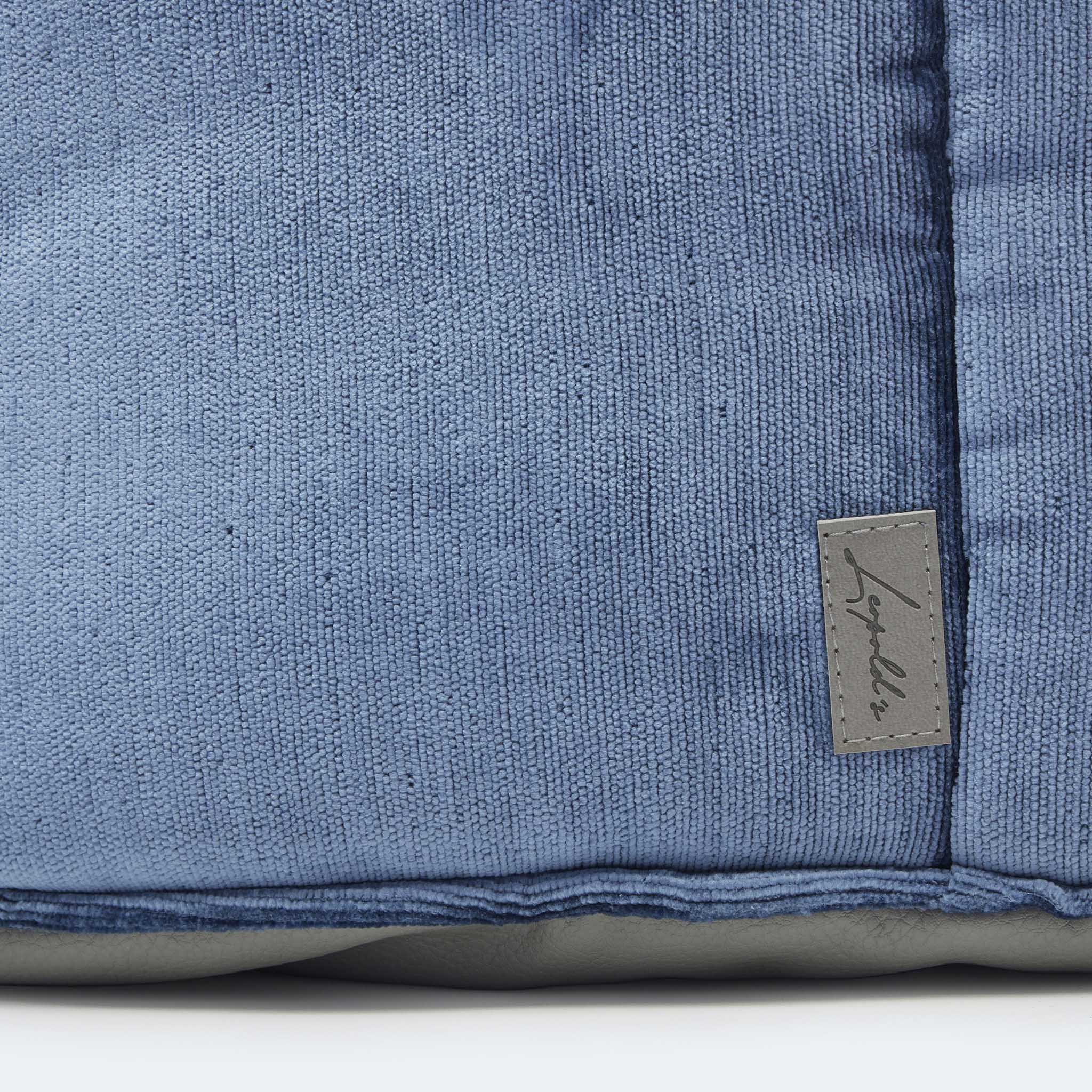 Cosy Dog Bed Samt/Webpelz Leopold's  denim     - von Leopold's kaufen bei leopolds-finest [denim]