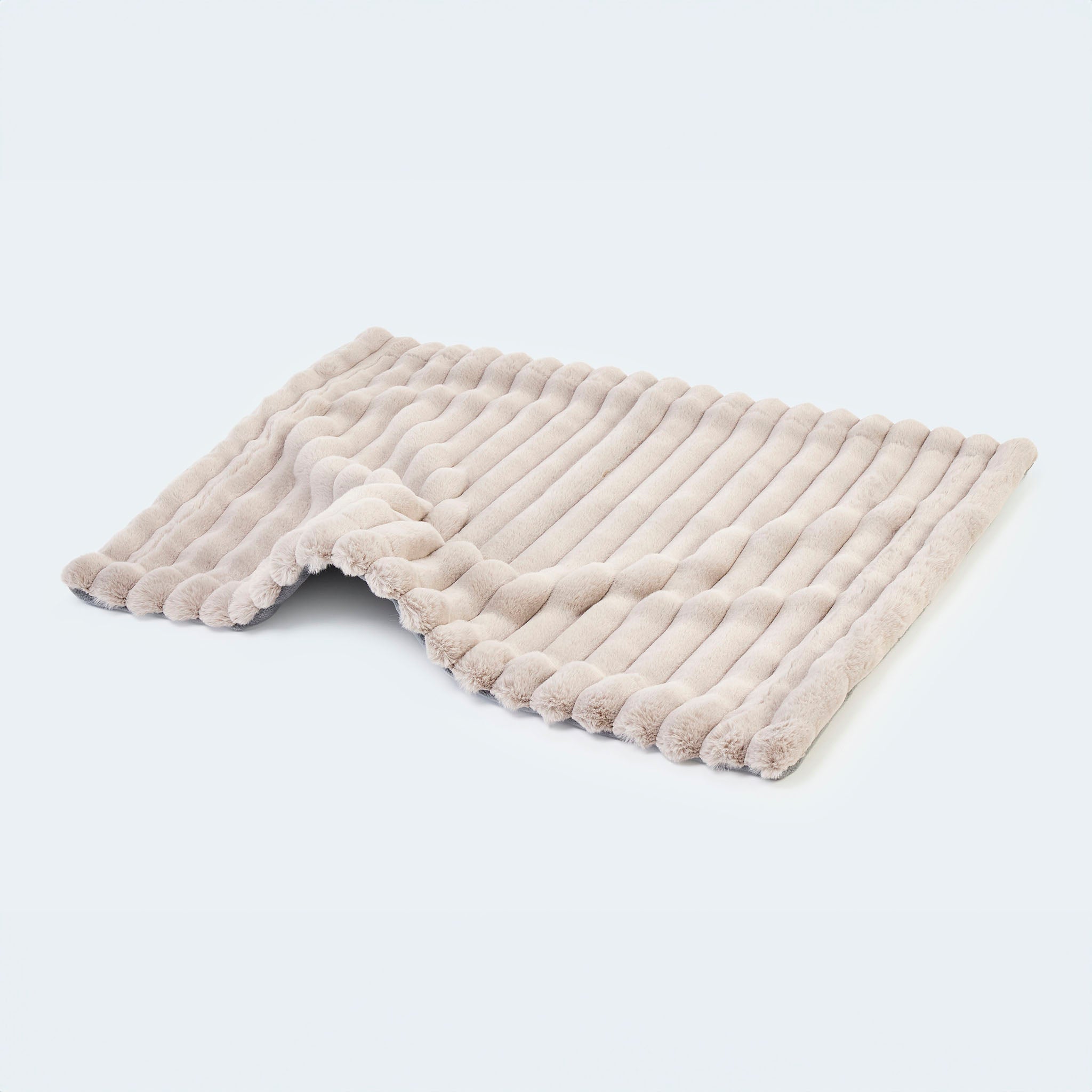 MATE FOR DOGS Kuscheldecke 150x190cm - Flauschige Hundedecke Mit Pfoten-Muster