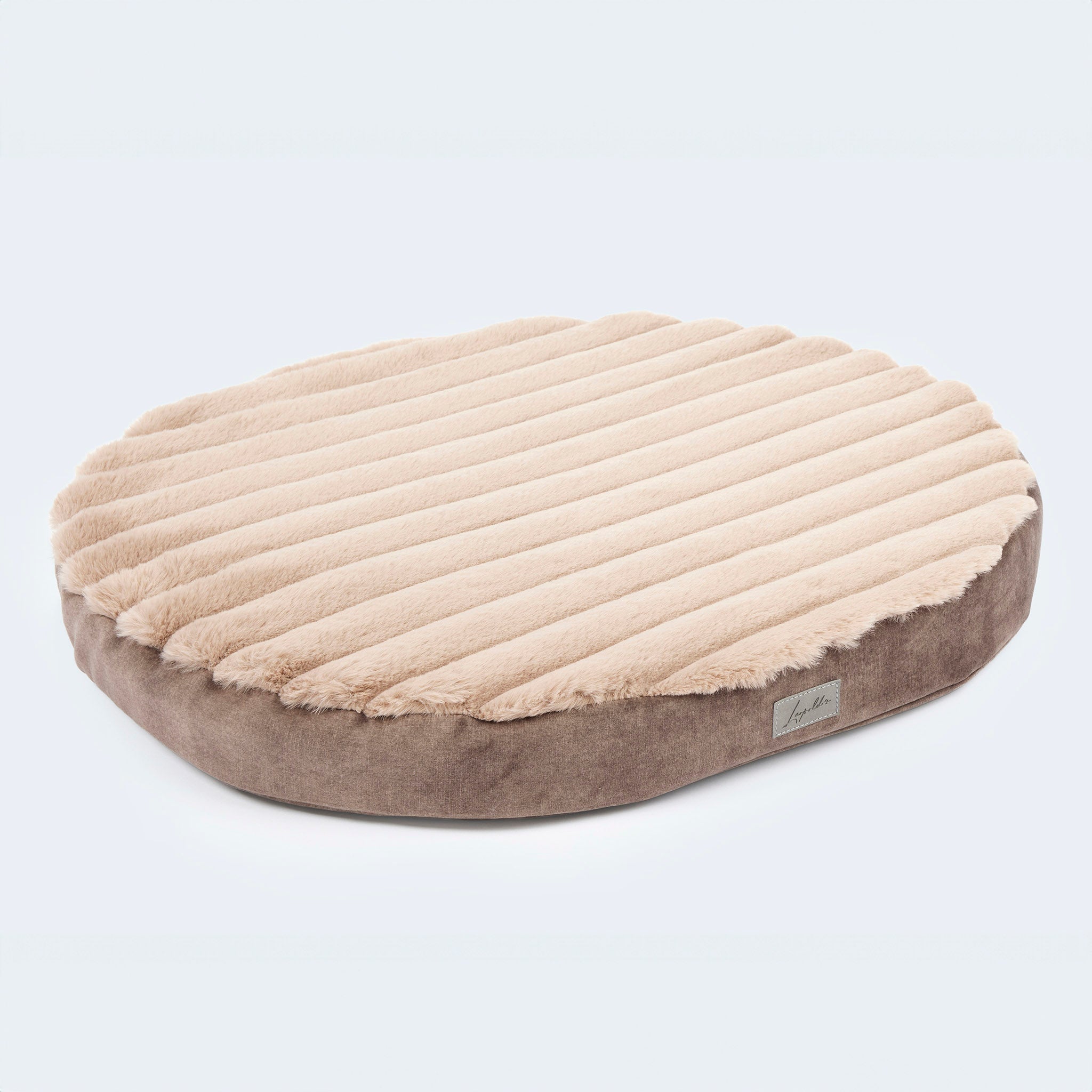 Orthopädisches Hundebett Dackel braun