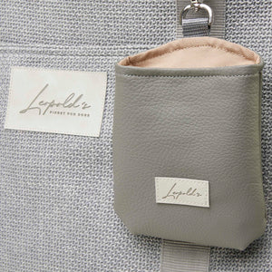 Flugtasche für Hunde mit orthopädischer Matratze [hellgrau]