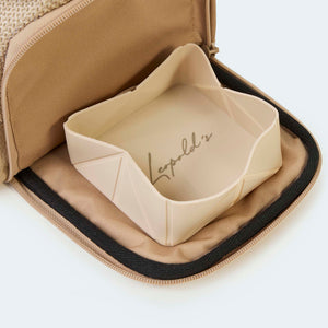 Flugtasche für Hunde mit orthopädischer Matratze [sand]
