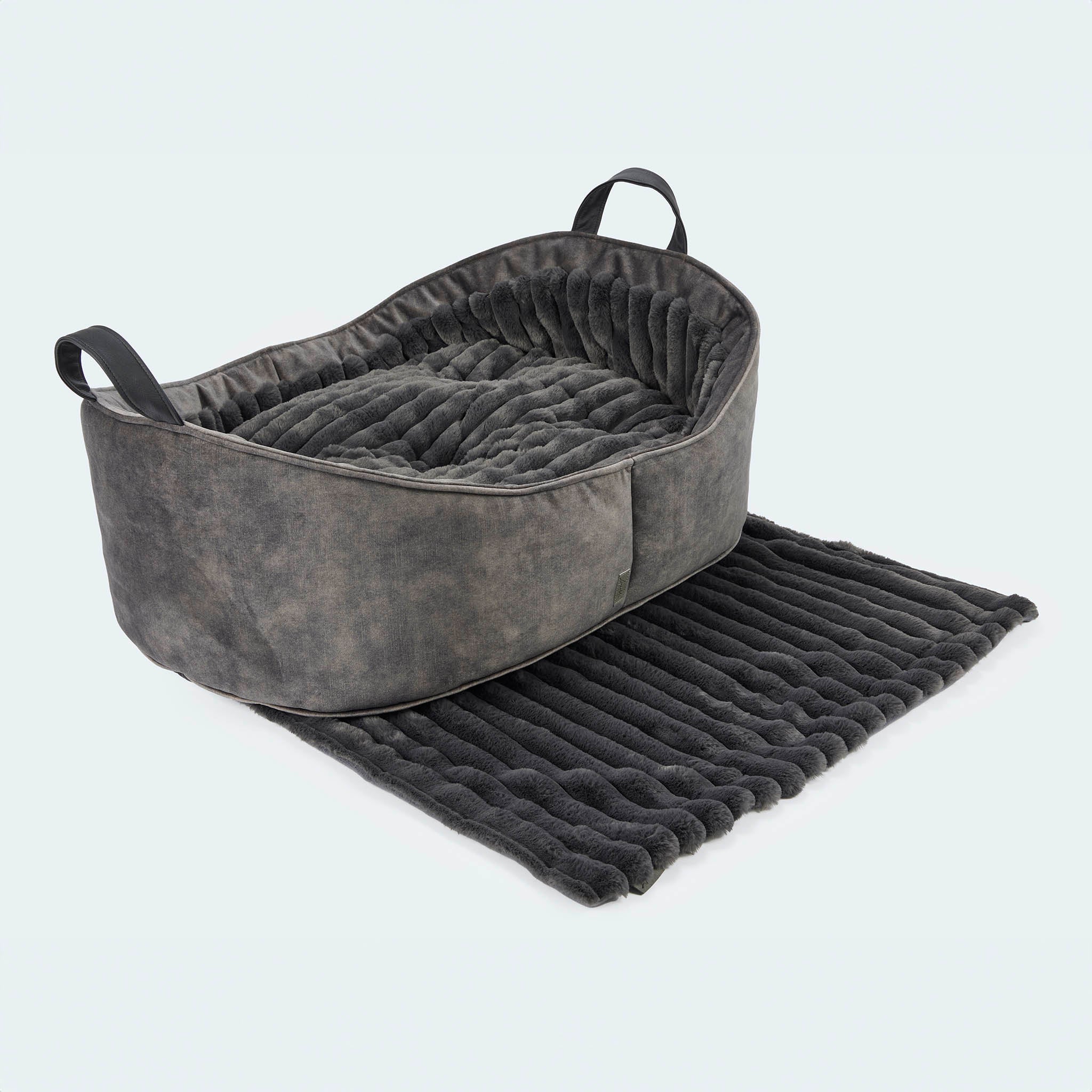 Hundedecke Webpelz Leopold's [anthrazit]
