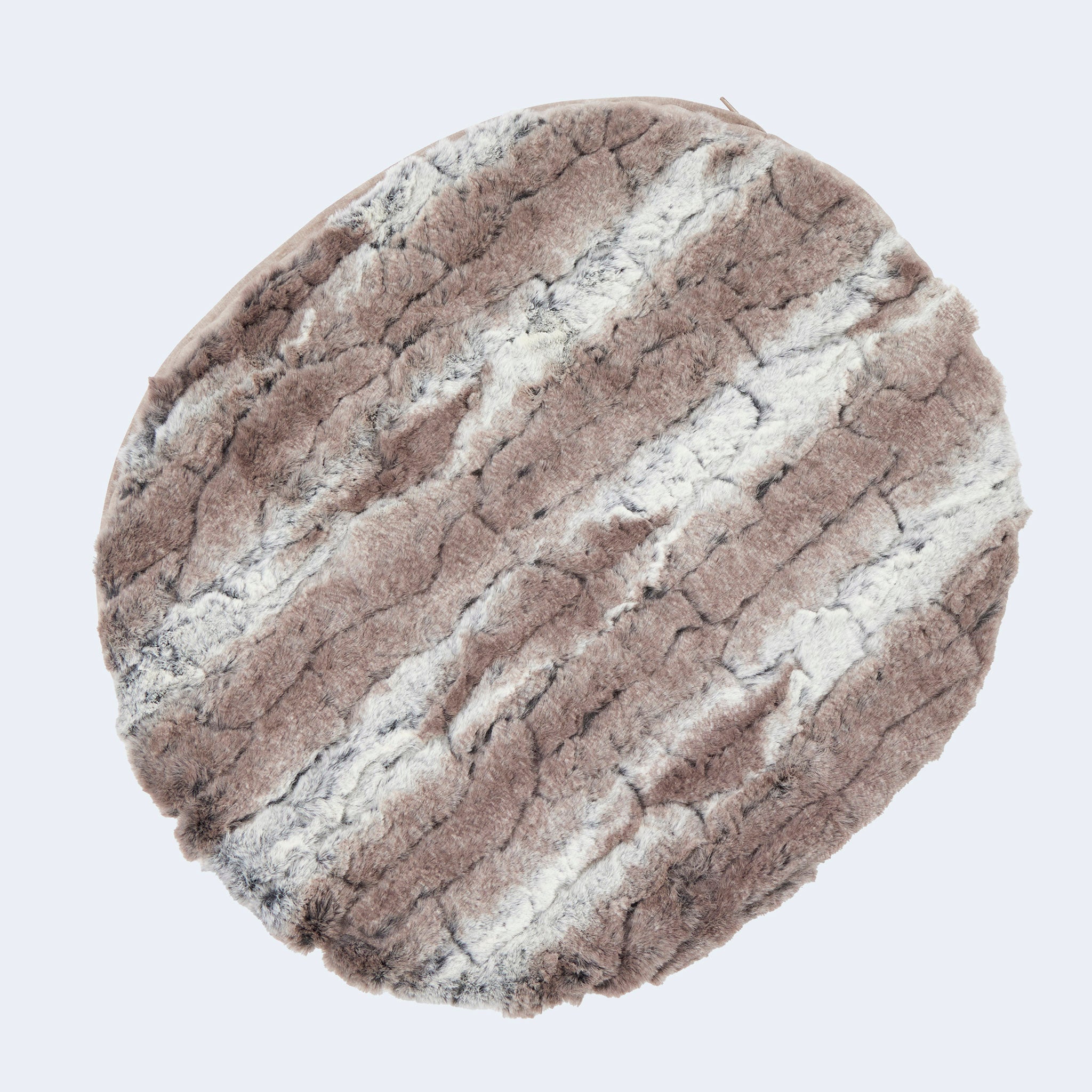 Orthopedic dog mattress in lynx look