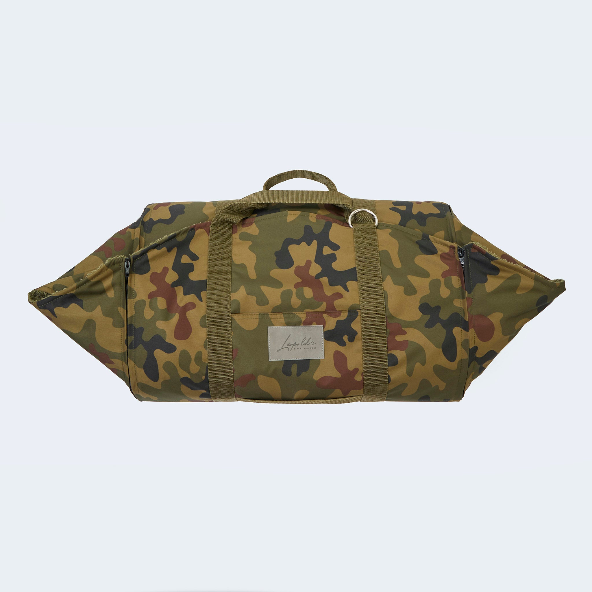 4 in 1 Travel Bag Allrounder – Hundetasche und Decke in einem [camouflage dunkel]