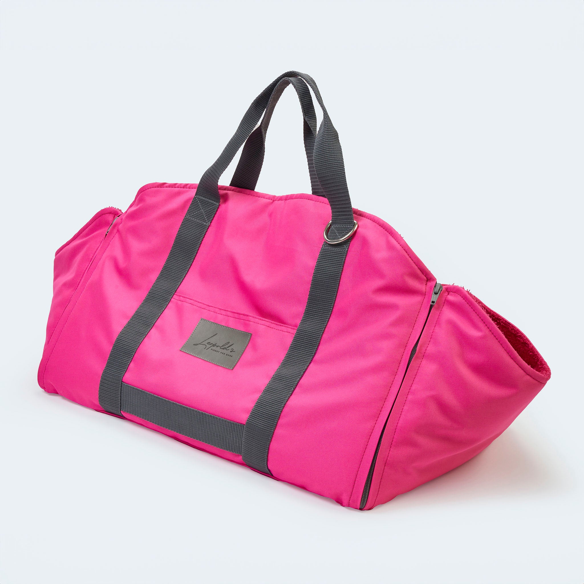 4 in 1 Travel Bag Allrounder – Hundetasche und Decke in einem [pink]