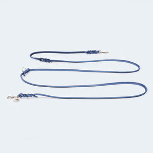 Leopolds-finest-verstellbare-fuehrleine-fettleder-navy-LF-FW-LEI-002-380_QS [navy-silber]