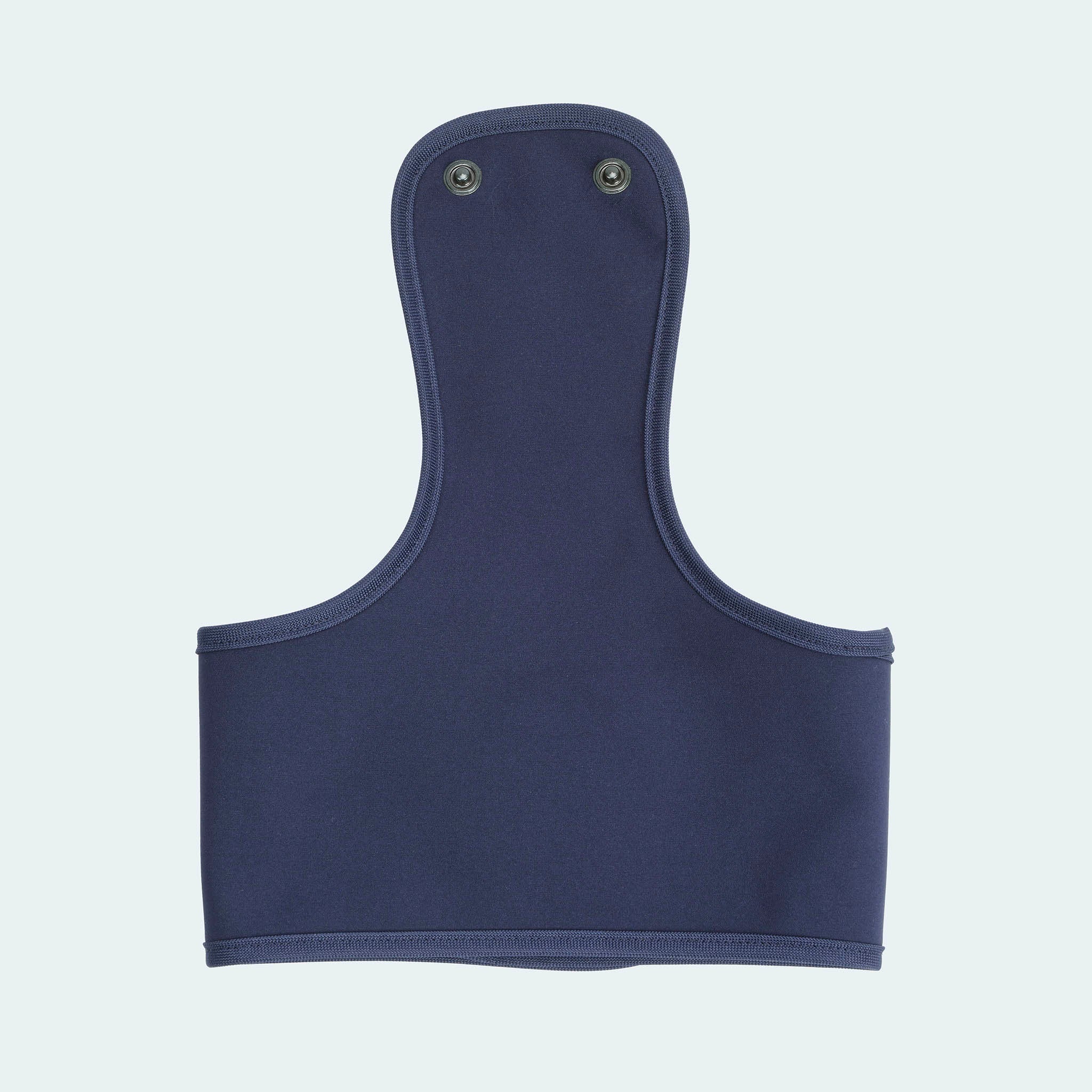 Leopold's Finest | Ersatz Bauchschutz für Softshell-Hundemantel in blau für Dackel und kleine Hunde.