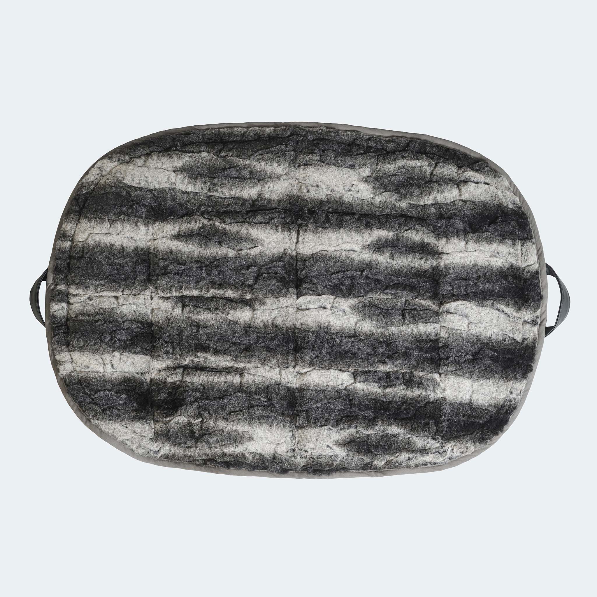 Hundekissen CosyCloud in Chincilla-Optik von oben