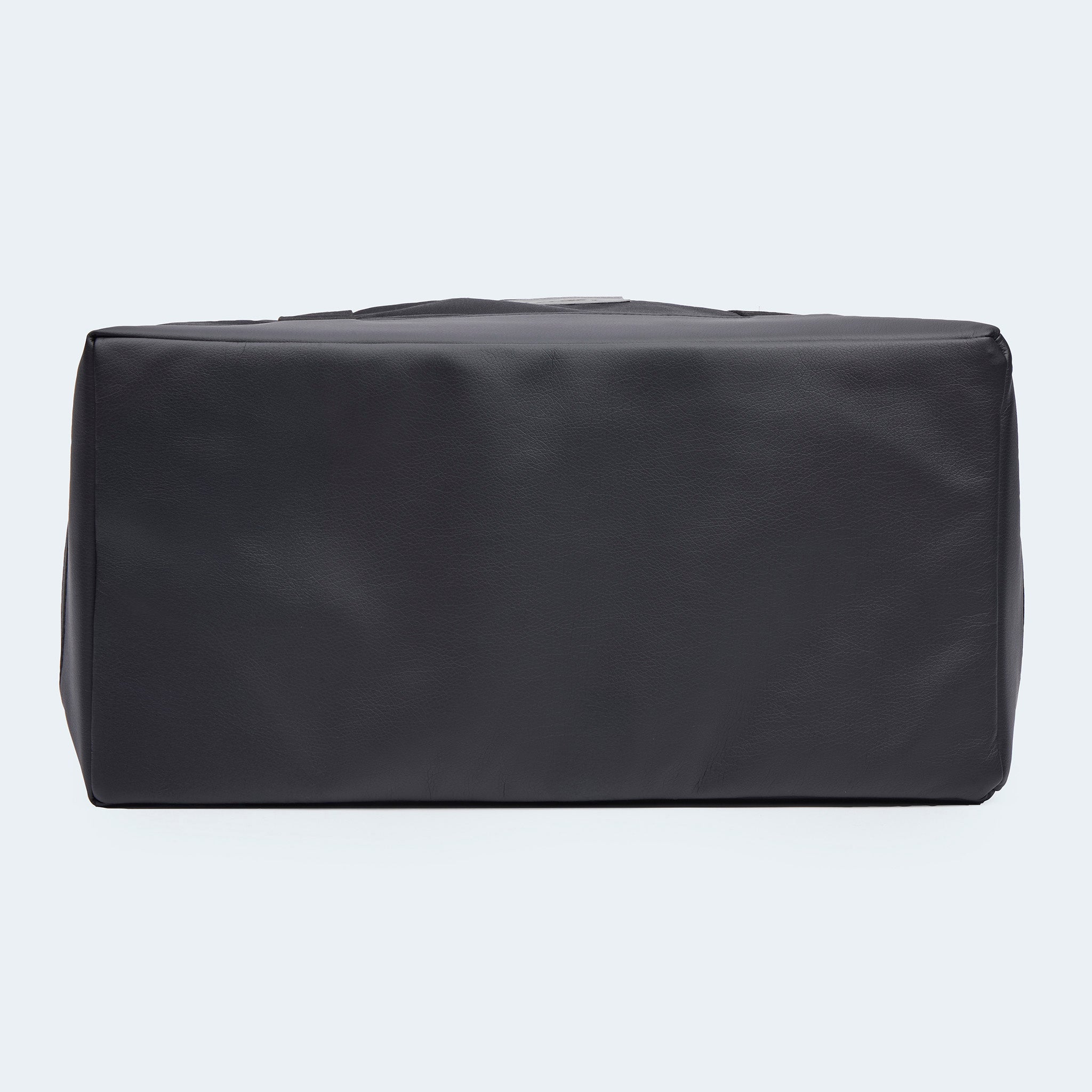 Hundetasche EasyLuxe für Dackel und kleine Hunde mit Boden aus veganem Leder [schwarz]