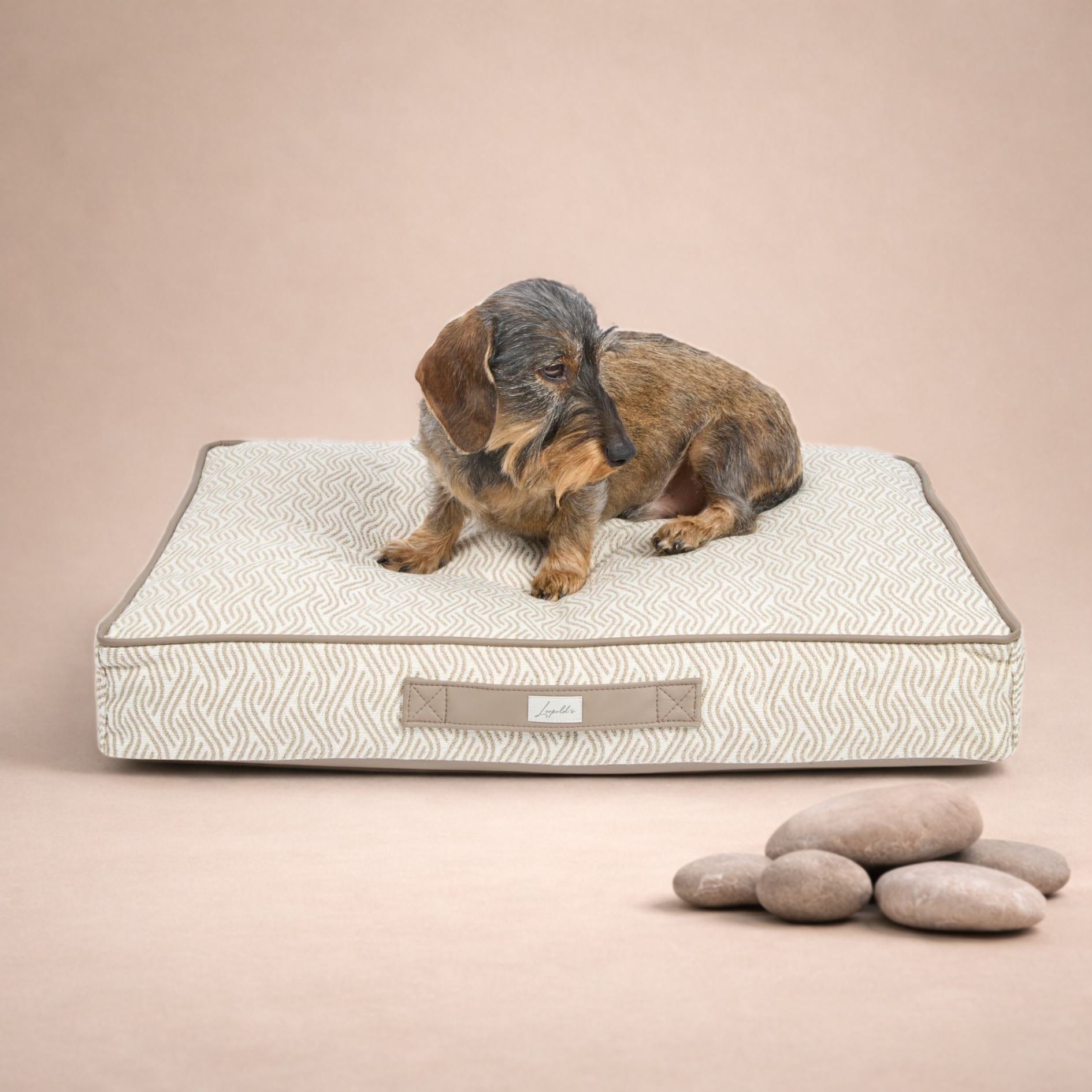 Orthopädisches Hundekissen Toscana Outdoor für Garten und Terrasse