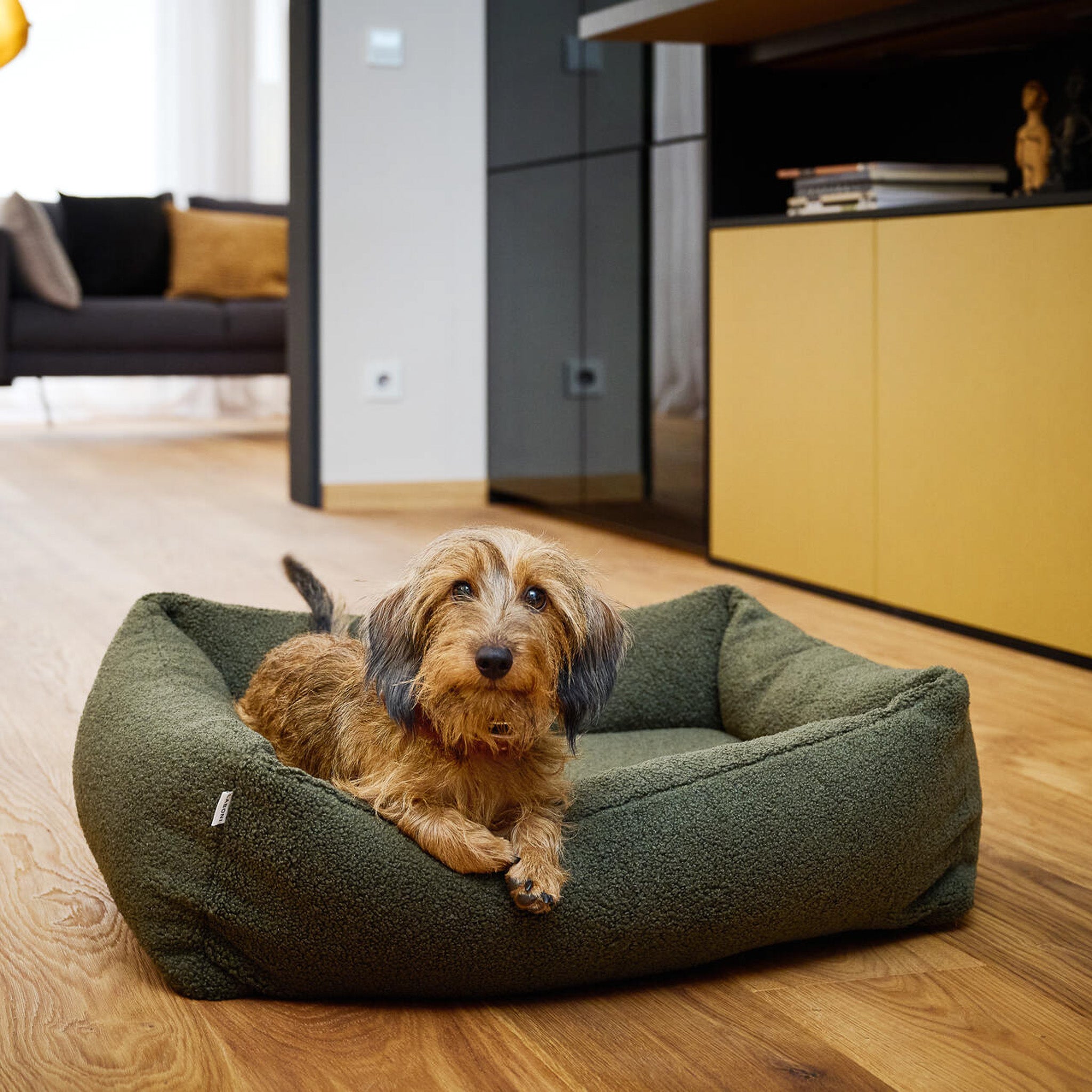 Hundebett Teddy kuschelig     - von Laboni kaufen bei leopolds-finest