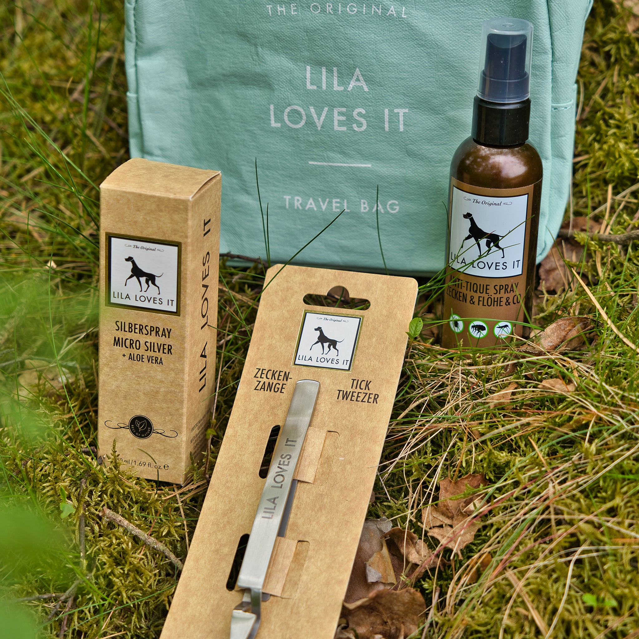 Zeckenspray und Zeckenzange im Set     - von LILA LOVES IT kaufen bei leopolds-finest