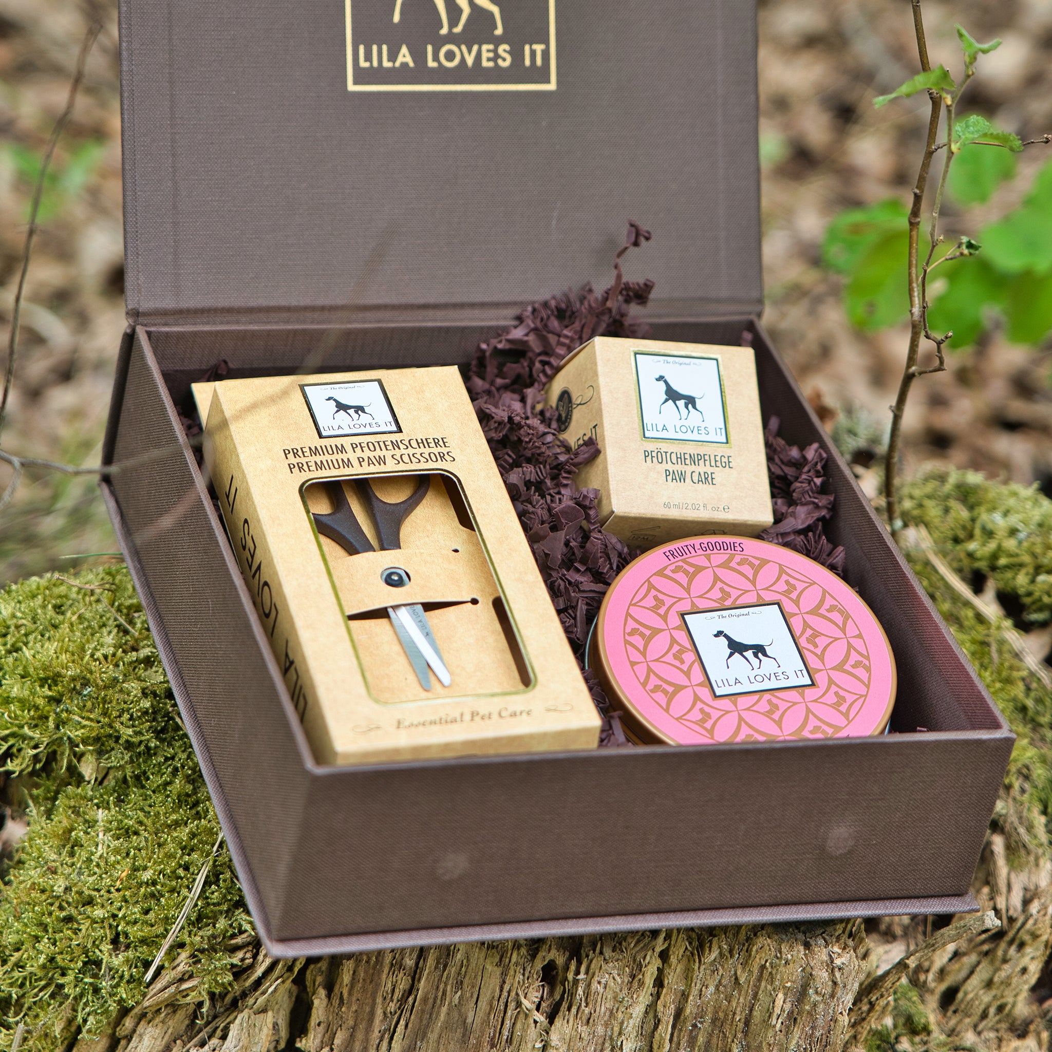 Hunde-Geschenkbox Pfötchenpflege     - von LILA LOVES IT kaufen bei leopolds-finest