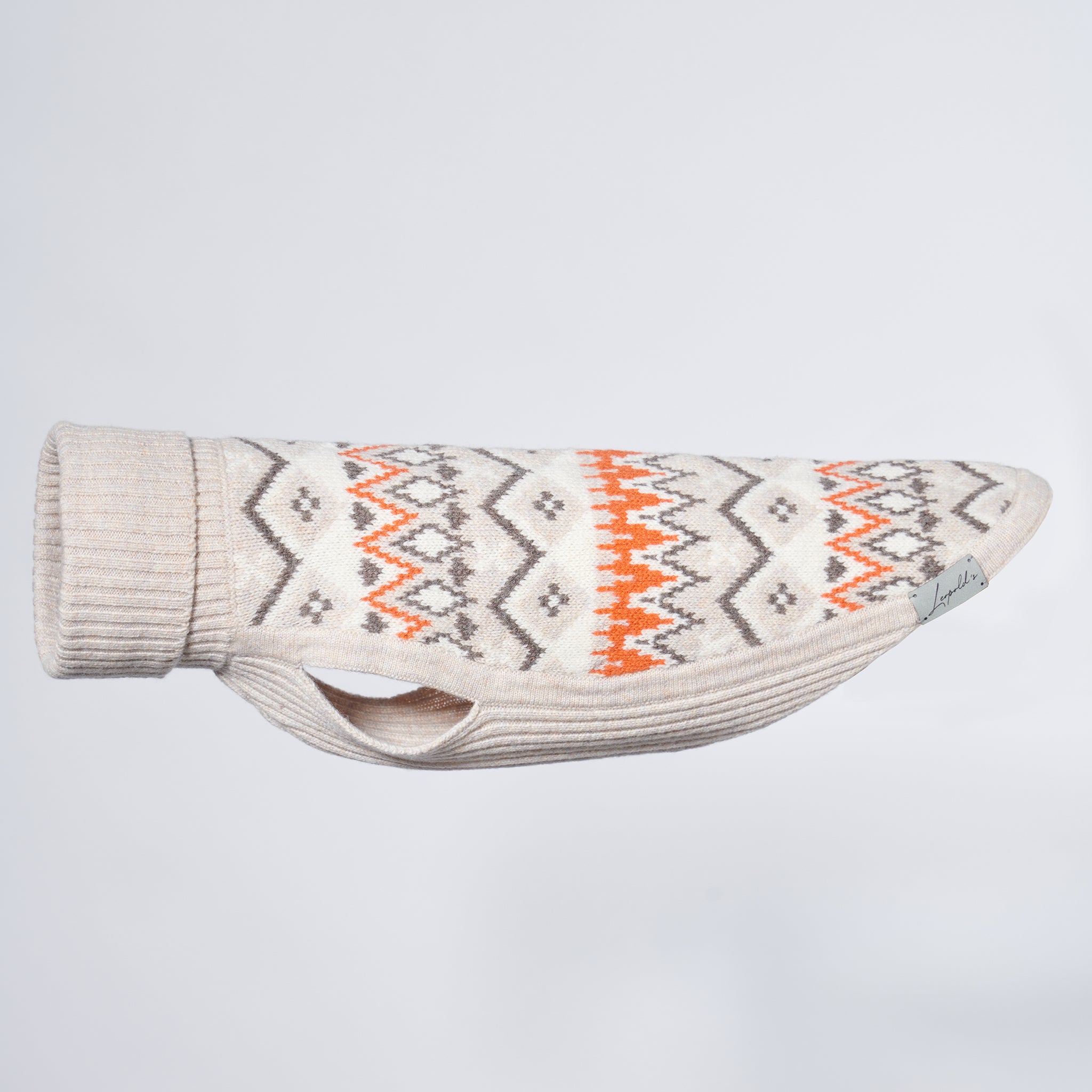 Hundepullover Jacquard Dackel Malteser Zwergpudel Leopold's     - von Leopold´s kaufen bei leopolds-finest